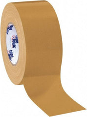 Tape Logic - 3" x 60 Yds Beige Duct Tape - 10 mil, Rubber Adhesive - Exact Tool & Supply