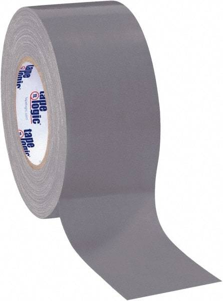 Tape Logic - 3" x 60 Yds Silver Duct Tape - 10 mil, Rubber Adhesive - Exact Tool & Supply