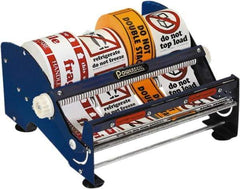 Tape Logic - Blue Steel Label Dispensers - For Multi-Use - Exact Tool & Supply