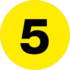 Tape Logic - 4" Long, Fluorescent Yellow Paper Inventory Labels - For Multi-Use - Exact Tool & Supply