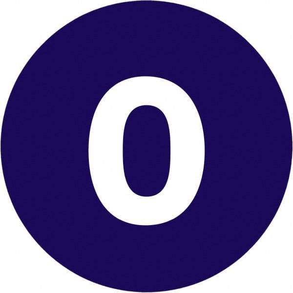 Tape Logic - 3" Long, Dark Blue Paper Inventory Labels - For Multi-Use - Exact Tool & Supply