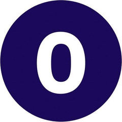 Tape Logic - 1" Long, Dark Blue Paper Inventory Labels - For Multi-Use - Exact Tool & Supply