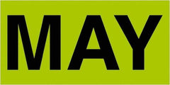 Tape Logic - 6" Long, Fluorescent Green Paper Inventory Labels - For Multi-Use - Exact Tool & Supply