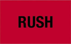 Tape Logic - 2" Long, Fluorescent Red Paper Shipping Label - For Multi-Use - Exact Tool & Supply