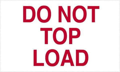 Tape Logic - 5" Long, Red/White Paper Shipping Label - For Multi-Use - Exact Tool & Supply