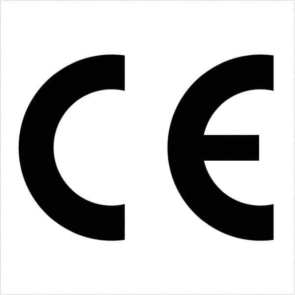 Tape Logic - 1" Long, Black/White Paper D.O.T. Labels - For Multi-Use - Exact Tool & Supply