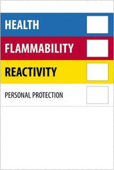 Tape Logic - 6" Long, Assorted Paper D.O.T. Labels - For Multi-Use - Exact Tool & Supply