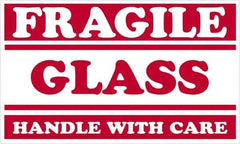 Tape Logic - 5" Long, Red/White Paper Shipping Label - For Multi-Use - Exact Tool & Supply