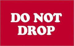 Tape Logic - 5" Long, Red/White Paper Shipping Label - For Multi-Use - Exact Tool & Supply