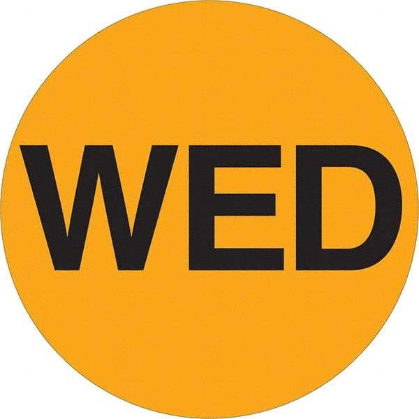 Tape Logic - 2" Long, Fluorescent Orange Paper Inventory Labels - For Multi-Use - Exact Tool & Supply