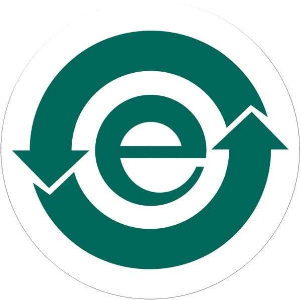 Tape Logic - 1" Long, Green/White Paper D.O.T. Labels - For Multi-Use - Exact Tool & Supply