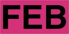Tape Logic - 6" Long, Fluorescent Pink Paper Inventory Labels - For Multi-Use - Exact Tool & Supply
