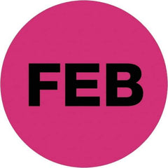 Tape Logic - 1" Long, Fluorescent Pink Paper Inventory Labels - For Multi-Use - Exact Tool & Supply