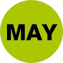 Tape Logic - 2" Long, Fluorescent Green Paper Inventory Labels - For Multi-Use - Exact Tool & Supply