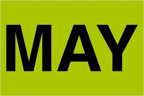 Tape Logic - 3" Long, Fluorescent Green Paper Inventory Labels - For Multi-Use - Exact Tool & Supply