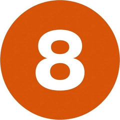 Tape Logic - 3" Long, Orange Paper Inventory Labels - For Multi-Use - Exact Tool & Supply