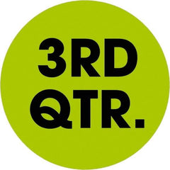 Tape Logic - 2" Long, Fluorescent Green Paper Inventory Labels - For Multi-Use - Exact Tool & Supply