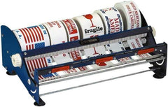 Tape Logic - Blue Steel Label Dispensers - For Multi-Use - Exact Tool & Supply