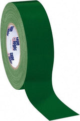 Tape Logic - 2" x 60 Yds Green Duct Tape - 10 mil, Rubber Adhesive - Exact Tool & Supply