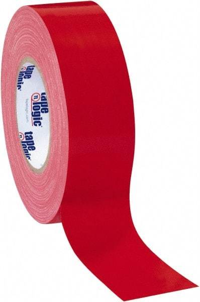 Tape Logic - 2" x 60 Yds Red Duct Tape - 10 mil, Rubber Adhesive - Exact Tool & Supply