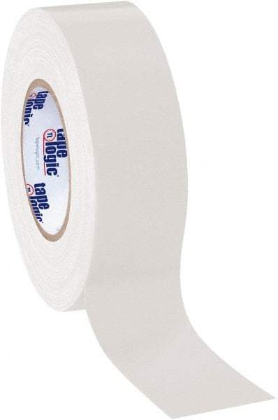 Tape Logic - 2" x 60 Yds White Duct Tape - 10 mil, Rubber Adhesive - Exact Tool & Supply