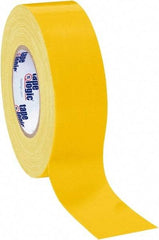 Tape Logic - 2" x 60 Yds Yellow Duct Tape - 10 mil, Rubber Adhesive - Exact Tool & Supply