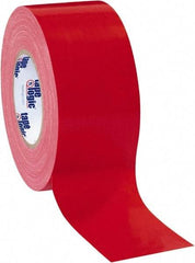 Tape Logic - 3" x 60 Yds Red Duct Tape - 10 mil, Rubber Adhesive - Exact Tool & Supply