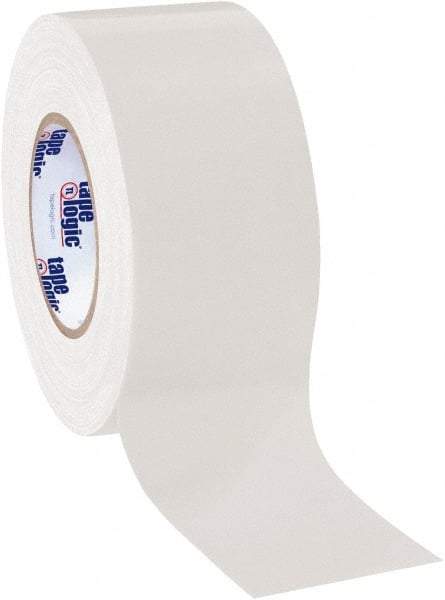 Tape Logic - 3" x 60 Yds White Duct Tape - 10 mil, Rubber Adhesive - Exact Tool & Supply