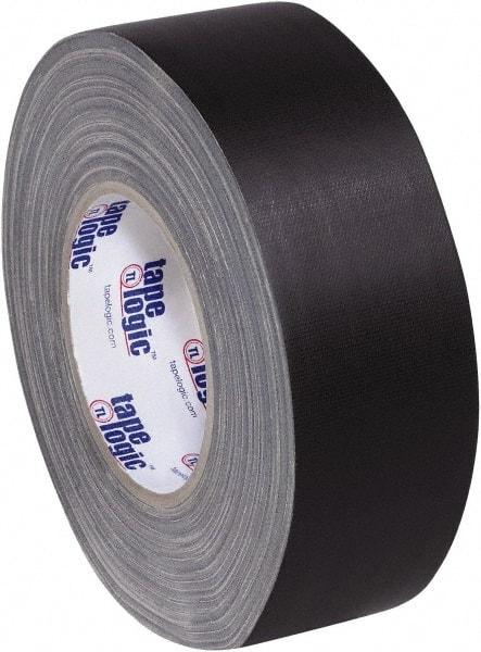 Tape Logic - 2" x 60 Yds Black Gaffers Tape - 11 mil, Rubber Adhesive - Exact Tool & Supply