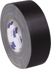 Tape Logic - 2" x 60 Yds Black Gaffers Tape - 11 mil, Rubber Adhesive - Exact Tool & Supply