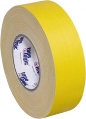 Tape Logic - 2" x 60 Yds Yellow Gaffers Tape - 11 mil, Rubber Adhesive - Exact Tool & Supply
