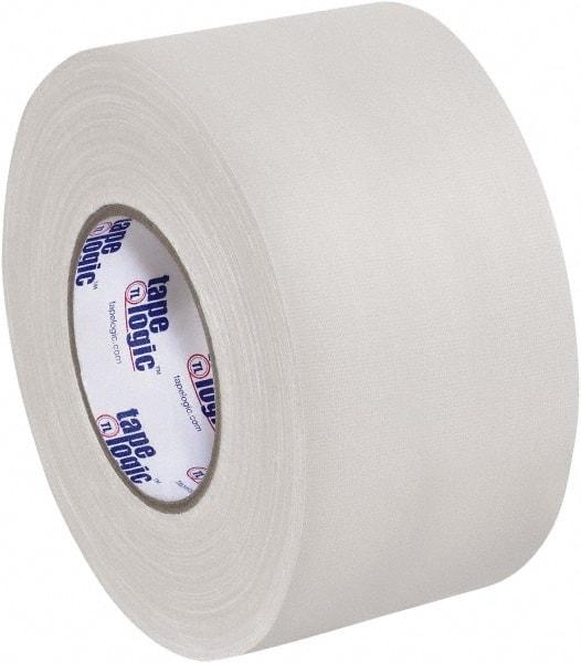 Tape Logic - 3" x 60 Yds White Gaffers Tape - 11 mil, Rubber Adhesive - Exact Tool & Supply