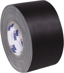 Tape Logic - 3" x 60 Yds Black Gaffers Tape - 11 mil, Rubber Adhesive - Exact Tool & Supply