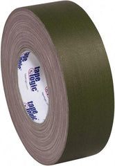 Tape Logic - 2" x 60 Yds Olive Green Gaffers Tape - 11 mil, Rubber Adhesive - Exact Tool & Supply