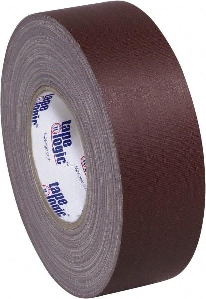 Tape Logic - 2" x 60 Yds Brown Gaffers Tape - 11 mil, Rubber Adhesive - Exact Tool & Supply