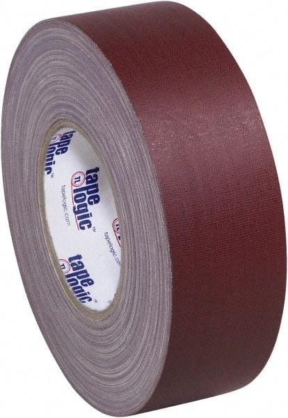 Tape Logic - 3" x 60 Yds Burgundy Gaffers Tape - 11 mil, Rubber Adhesive - Exact Tool & Supply