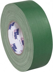 Tape Logic - 2" x 60 Yds Green Gaffers Tape - 11 mil, Rubber Adhesive - Exact Tool & Supply