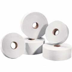 Tape Logic - 2" x 200 Yd White Water Activated Adhesive Packaging Tape - Paper Backing, 5 mil Thick - Exact Tool & Supply