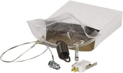 Made in USA - 40" Wide, Portable Shrink Wrap System - Contains Sealing Pad, 5-3 Mil Telfon Tape Strips for Sealing Arm, 3-10 Mil Telfon Tape Strips for Sealing Pad Replacement, Wire, Micro Switch, Arm Swing, Fuse - Exact Tool & Supply