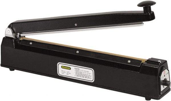 Value Collection - 20" Max Seal, 24 mil Thick, Polybag Sealer - 800 Watts - Exact Tool & Supply