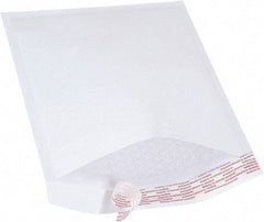 Value Collection - 12" Long x 8-1/2" Wide Peel-Off Self-Seal Bubble Mailer - White - Exact Tool & Supply
