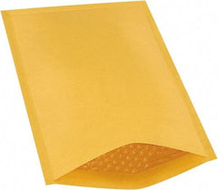 Made in USA - 14-1/2" Long x 8-1/2" Wide Regular Bubble Mailer - Kraft - Exact Tool & Supply