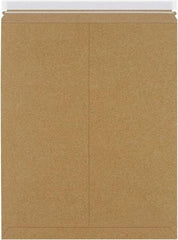Made in USA - 21" Long x 17" Wide Peel-Off Self-Seal Flat Mailer - Kraft - Exact Tool & Supply
