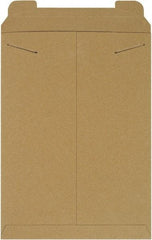 Made in USA - 18" Long x 13" Wide Regular Flat Mailer - Kraft - Exact Tool & Supply