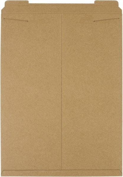Made in USA - 27" Long x 20" Wide Regular Flat Mailer - Kraft - Exact Tool & Supply