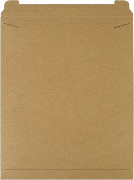 Made in USA - 27" Long x 22" Wide Regular Flat Mailer - Kraft - Exact Tool & Supply