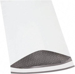 Made in USA - 20" Long x 14-1/4" Wide Peel-Off Self-Seal Padded Mailer - White - Exact Tool & Supply