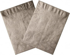 Dupont - 15-1/2" Long x 12" Wide Peel-Off Self-Seal Tyvek Flat Catalog Envelopes - Silver - Exact Tool & Supply