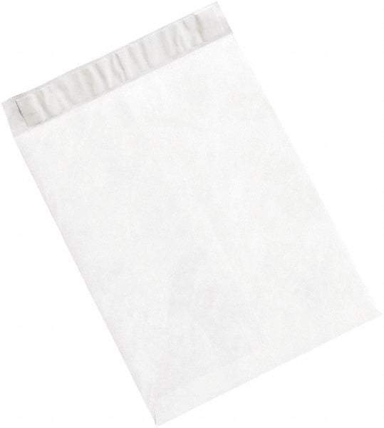 Dupont - 13" Long x 10" Wide Peel-Off Self-Seal Tyvek Flat Catalog Envelopes - White - Exact Tool & Supply