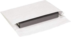 Dupont - 16" Long x 12" Wide Peel-Off Self-Seal Tyvek Expansion Envelope - White - Exact Tool & Supply